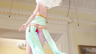 【MMD R-teenie SEX DANCE】ASS DELICIOUS SWEET INSANE MASTURBATION BABE ANAL PLUG SEX DANCE ホットお尻 [MMD]
