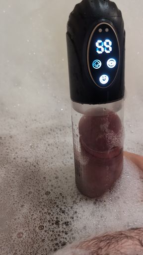 water pumping in the bath, new test