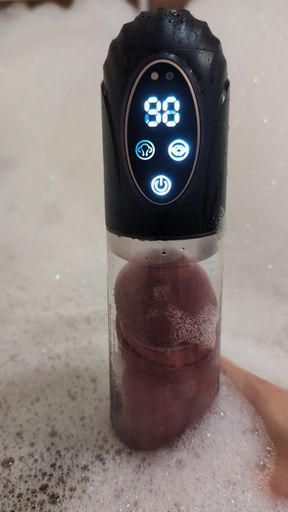 water pumping in the bath, new test