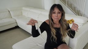 POV wild fuck with my hot Latina stepmom after she found my used condom