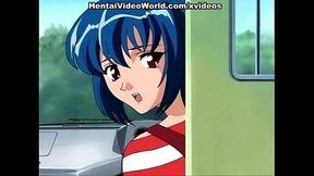 Redhead Hentai Babe Gets Fucked Roughly From Behind For Intense Orgasm