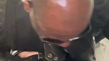 Part 2: Fresh Interracial Leather Duo BDSM Edgjng Session