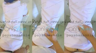 [Nurse Thai] payabanannie,พยาบาลโดนผู้ชายจากทินเดอร์(Tinder)เย็ดท่าหมาสุดเสียวในห้องน้ำ เสียงไทยEp4