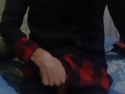 cute trap cum in leggins