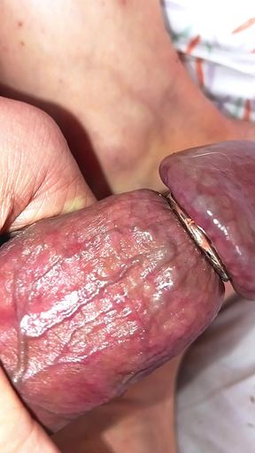 My mature man's well gorged