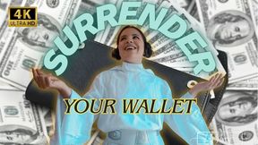 Surrender Your Wallet to Princess Leia 4K