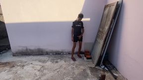 Jacking off in the Street of House