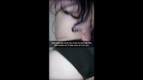 Snap Chat In Her Husbands At Work She Wants Me To Get Her Pregnant