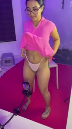 I fuck my gymbro until he gives me all his milk- cum inside