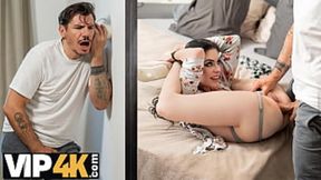 Daddy4K Experienced guy demonstrates intense anal&#x1F44C; sex &mdash;  Anna De Ville offers a deep throat show