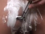 Broke Straight guy shaved and showed  his ass for 50$