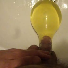 Condom pee