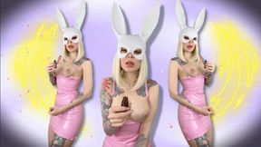 Feel the spring heat, edge and sniff for Bunny Baal ! - AROMA, GOON, GOONING, GOONER , MASK