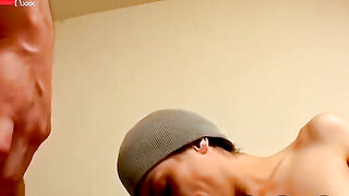 Twinks Ass-Fucking Passionately - Anal Sex with Piercings & Facial
