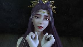 3D Hot Asian Babe Have Her First Time BDSM Sex with Her Master