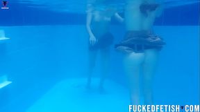 Yessica Bunny   Helen star horny sexy duo pool