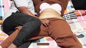 Desi Aunty Cheating on Husband with Ex-Boyfriend - Tight Pussy Fingering &amp; Big Boobs Pressing