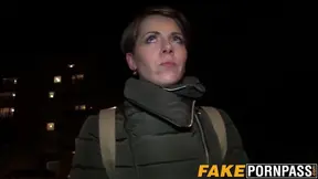 Stunning babe with small natural tits getting filled up hard