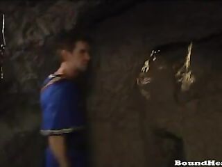 Gorgeous Lesbian Slaves Enjoying In Massage And Strapon Sex