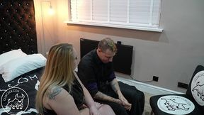 cuckold - cuckchair 12 - mistress rebeca swings and rockhardo black