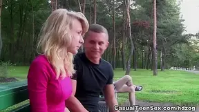 Teeny enjoys spontaneous anal