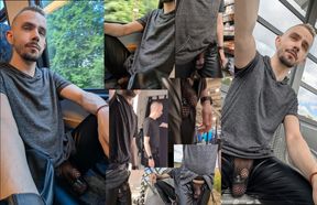 Soaked in a Strange City - My Naughty Urban (Thong) Walk