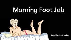 Morning Foot Job - Foot Fetish - Graceful Control Audios