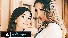 GIRLSWAY - Horny Flower Shop Owner Wants To Finger Her Crush's Pussy So Badly