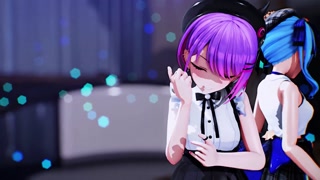 【MMD Hololive 4k/60fps】《Towa (常闇トワ) Suisei (星街すいせい)》~《愛包ダンスホールHeart Pie Dancehall HIMEHINA》