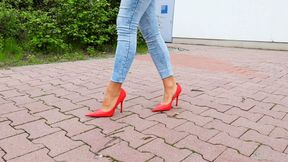 pes22 Jenny with high heeled pumps (mp4-FHD)