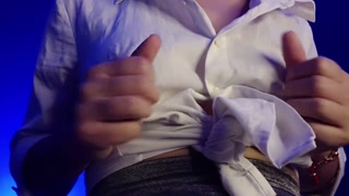 Moroccan girl plays with her natural tits ARAB SEX