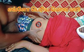 Desi Stepson's Desires Come True Towards Her Stepmom - Tamil Erotic Video with Dirty Talk