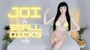 Holly Hardy Gives You JOI and Small Penis Encouragement for Small Dicks Only