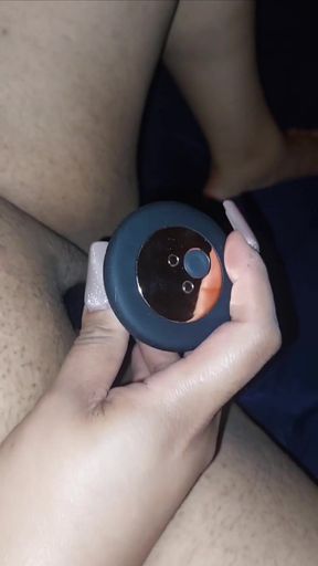 Pretty Pink Toes Curling While I Play with My Pussy