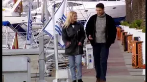 Blonde Babes Engage in Steamy Foursome Action with Two Insatiable Guys