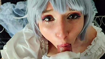 Haciendo eyacular a Boosette con cosquillas