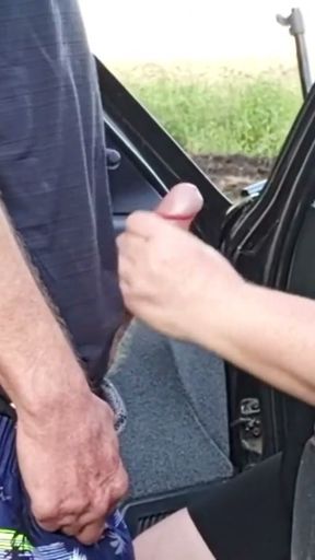 a friend in the park in the parking lot sucks my dick   Clip 2