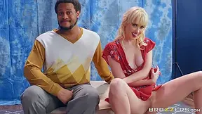 Xander Corvus And Chloe Cherry - Photographs And Satisfies Her Cunt