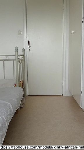 Facesitting and Peeing in Black Pantyhose, Part 1