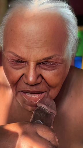 Horny Big Tits BBW Granny's Pussy Wet