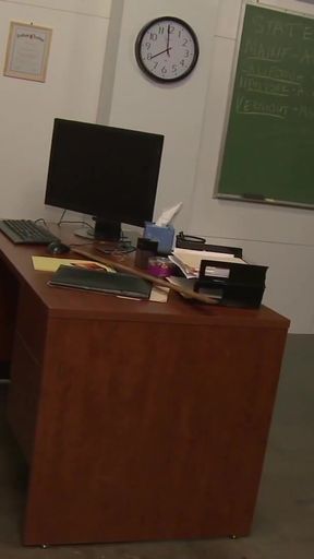 Epic moment from "Masturbating lesbian teen gets caught by her classmate but they end up making each other cum with dildos"