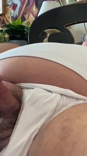 Big Manly Bear Cums All Over Town Shooting His Cum Anywhere He Can