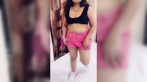 Model at New Delhi Camera Shooting