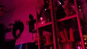 Femdom Mistress Eva Latex Dominatrix Sexy Fetish Big Ass MILF Solo Strap Kink Vinyl Pvc