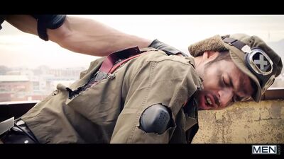 Two Sexy Hunks Get Down and Dirty in a Post-Apocalyptic World