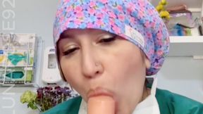 10 MIN POV Naughty Surgeon Luna performs a prostate exam, but while under I decide to bring my strap on and peg you, and then fuck you and give you a blow job!