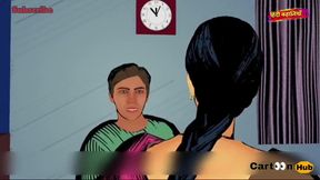 Seeing Neha Bhabhi&#039;s boobs, I left twice.