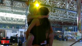 one colourful show with lesbian girls at the erotic festival seb 2010 in barcelona