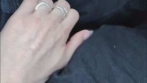 Love to play with his private parts while he is driving