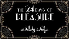 sextoy advent calendar day 5: the 24 days of pleasure with @melodyfluffington and @nohya_lingerie!